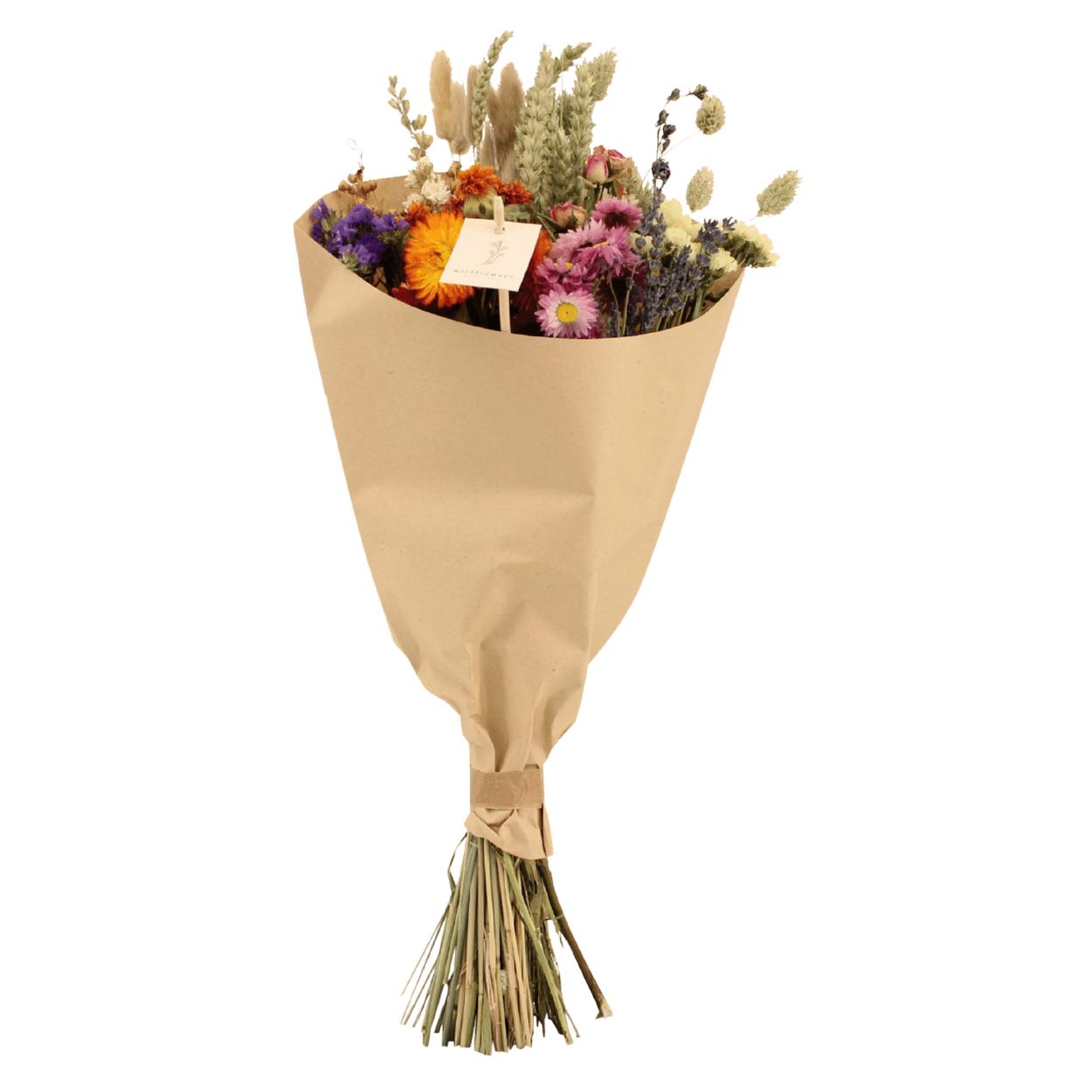 Droogbloemen Veldboeket Multi - Ø20 - ↨50cm