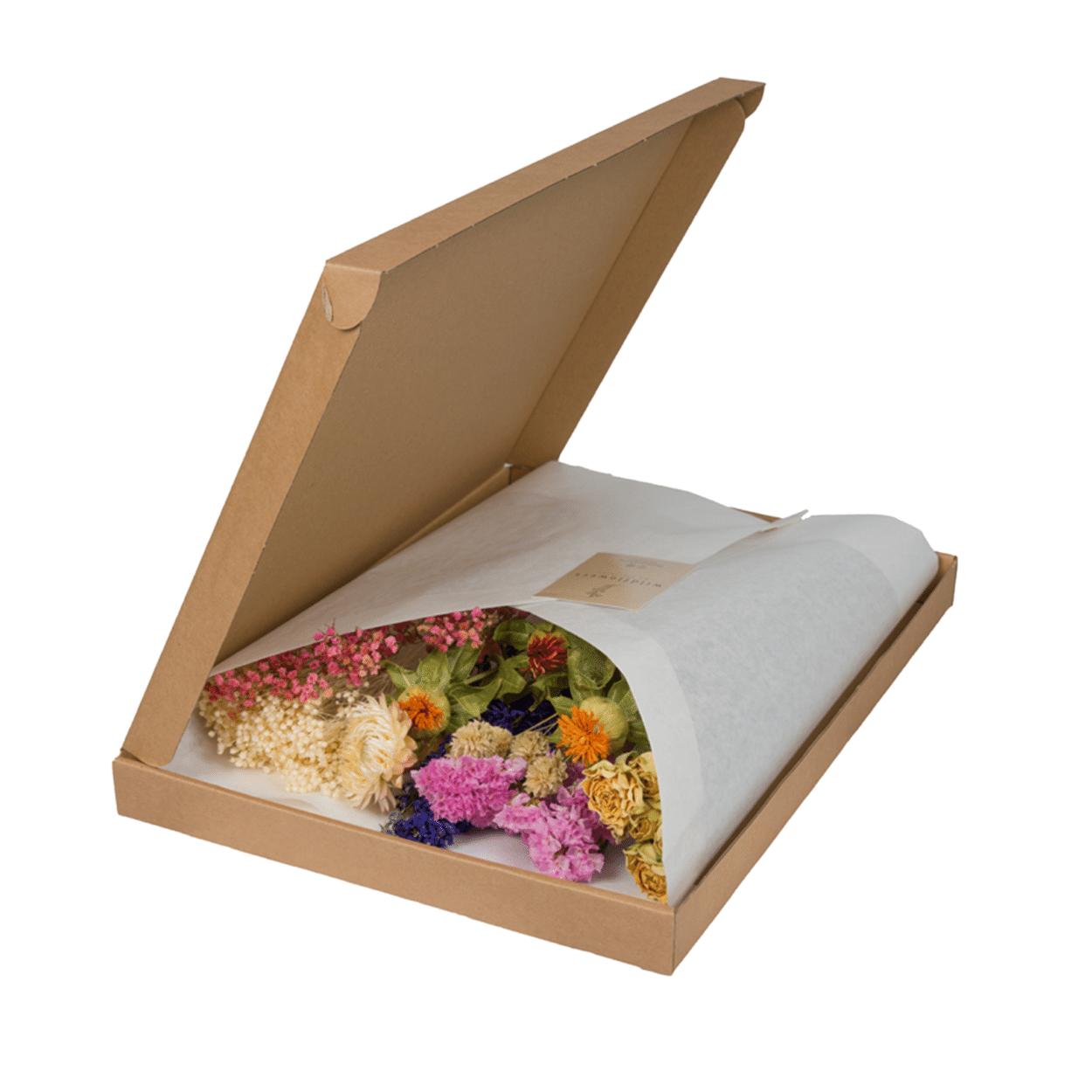 Droogbloemen in Brievenbus Multi - Multi