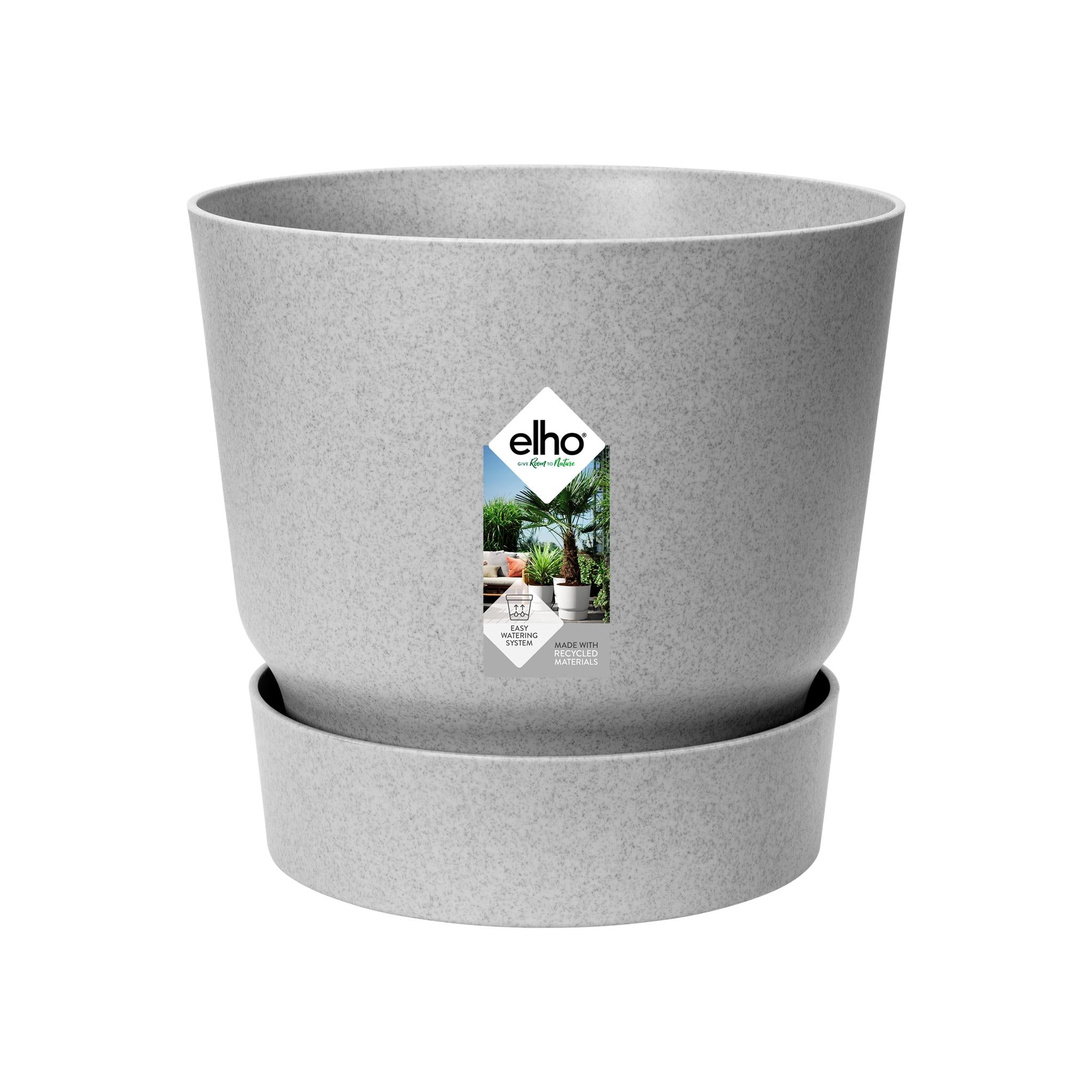 Pot elho Greenville Rond grijs - D39 x H37