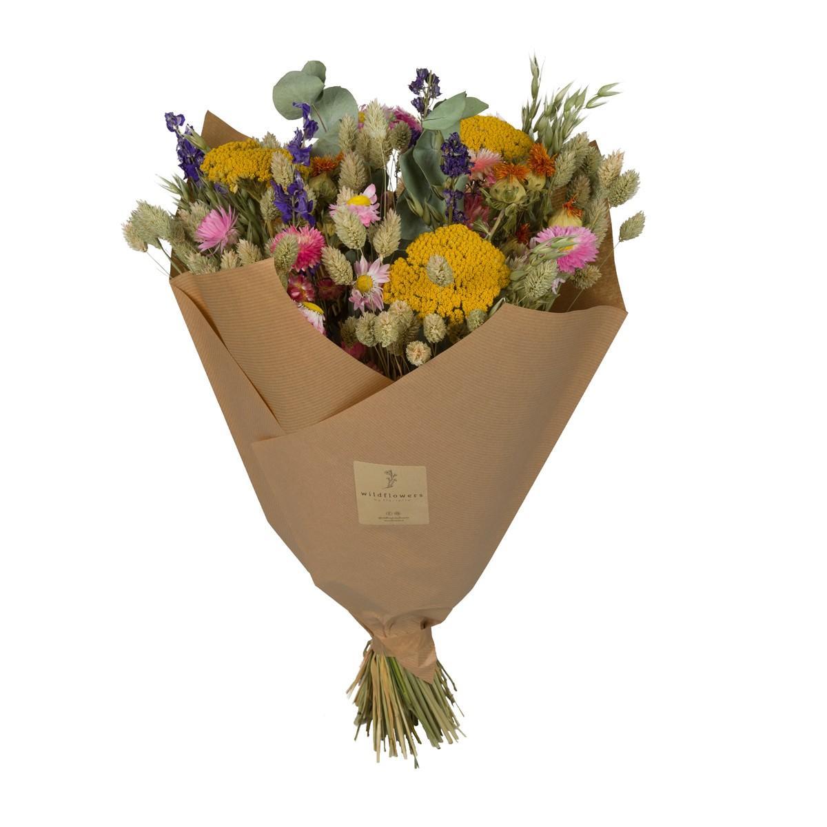 Droogbloemen - Klassiek boeket - Multi - ↕60cm