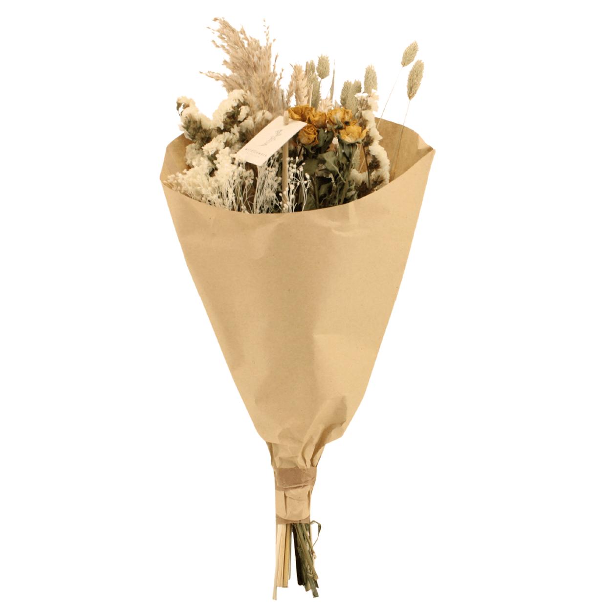 Droogbloemen Veldboeket Naturel - Ø20 - ↨50cm