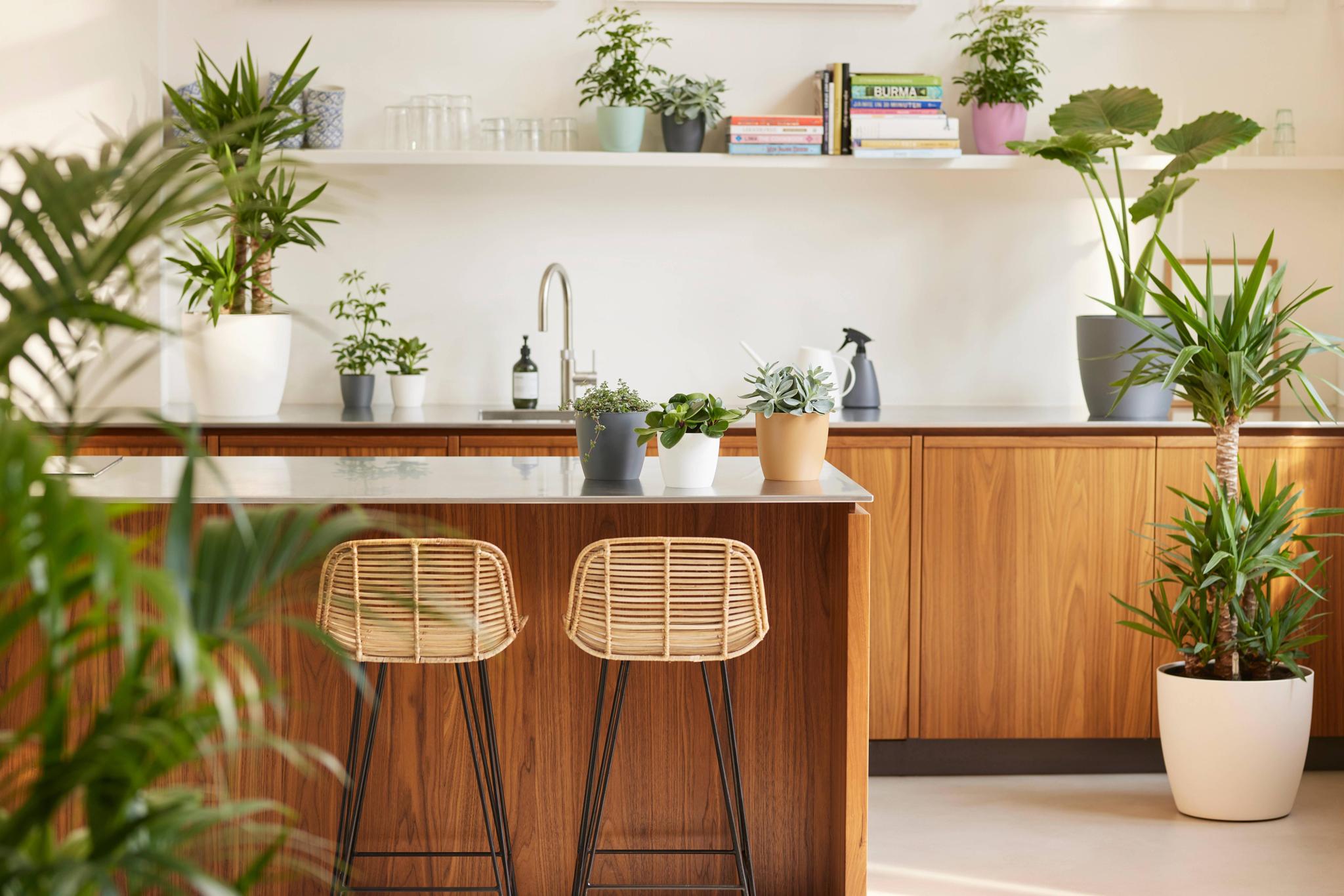 Pot elho Brussels Rond Wit D30 x H27