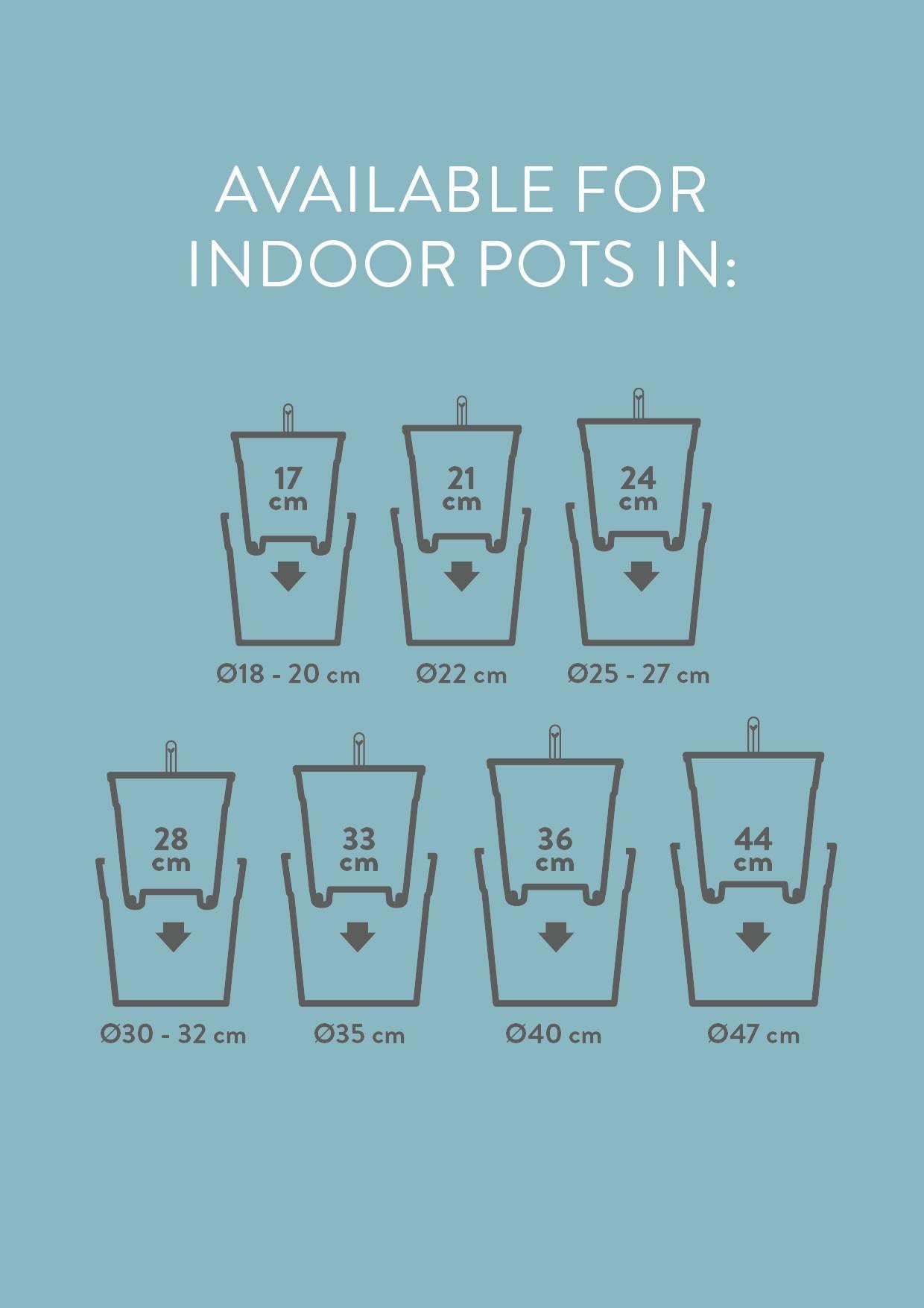 Zelfbewaterend inzetstuk - 17 cm