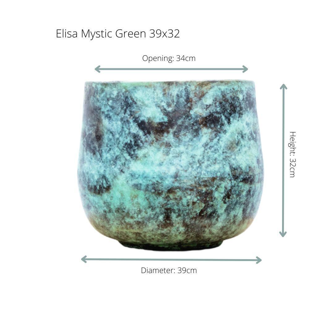 Elisa Mystiek Groen - D39 x H32 - 39x32
